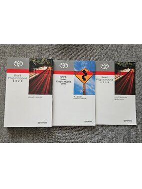 2026 TOYOTA RAV4 PLUG-IN HYBRID Owner's Manual & Multimedia